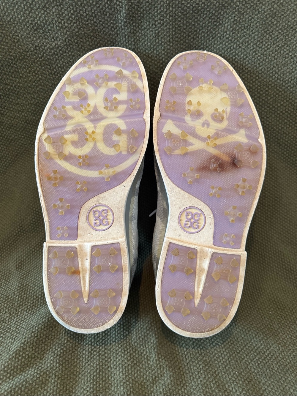 G/FORE CAMO KNIT TUXEDO GALLIVANTER GOLF SHOES Size 10 - Picture 6 of 7